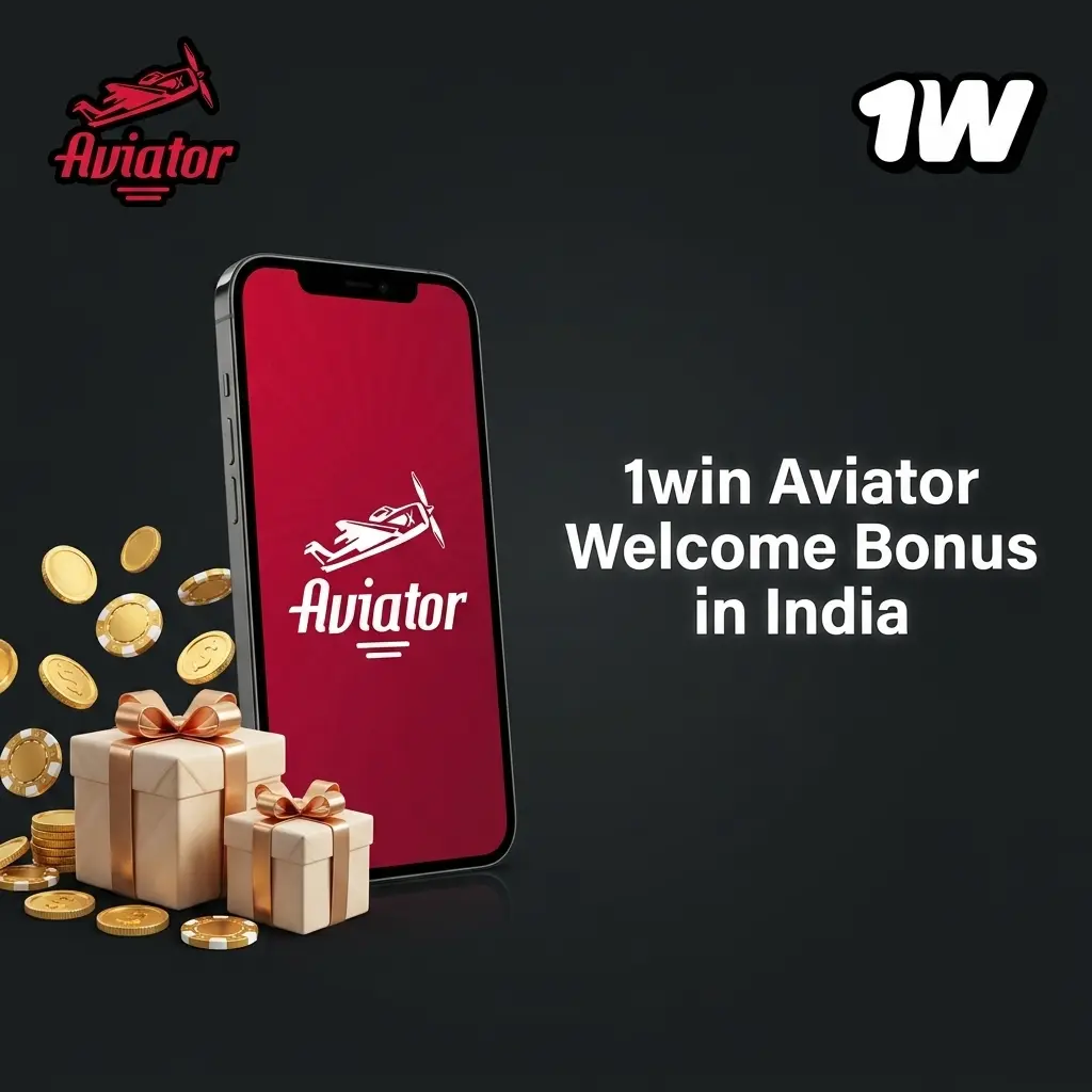 1win Aviator welcome bonus offering 500% up to 180,000 INR plus 500 free spins for new players in India
