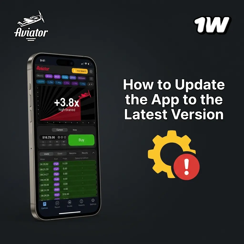 1win app update steps showing APK download and installation process for latest version with security patches