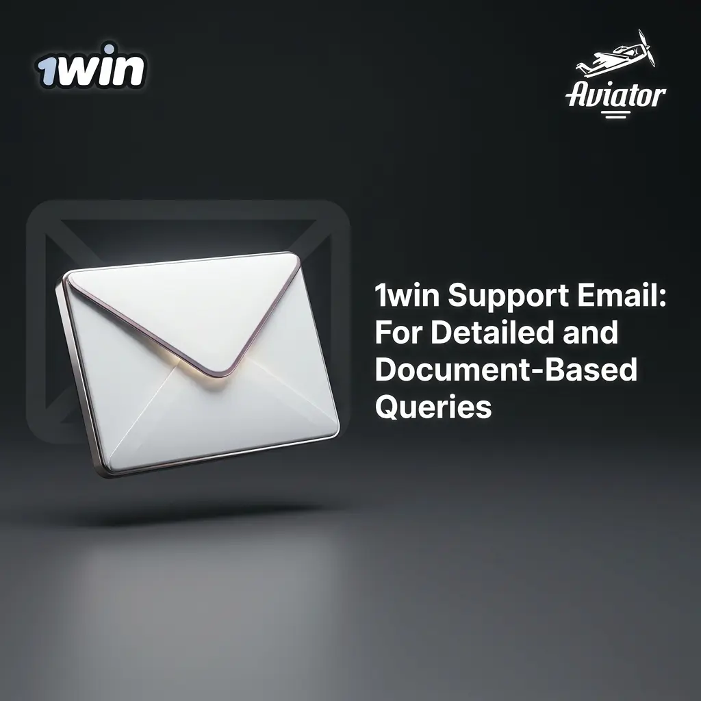 1win support email contact for document-based queries, KYC submissions, and dispute escalations monitored 24/7