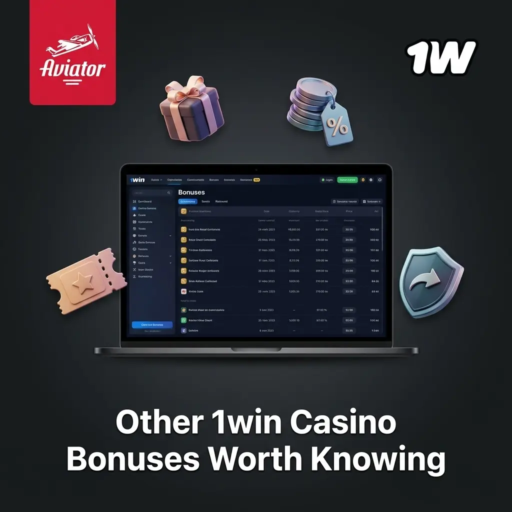 1win casino ongoing promotions including weekly cashback up to 30%, reload bonuses, and exclusive promo codes for players