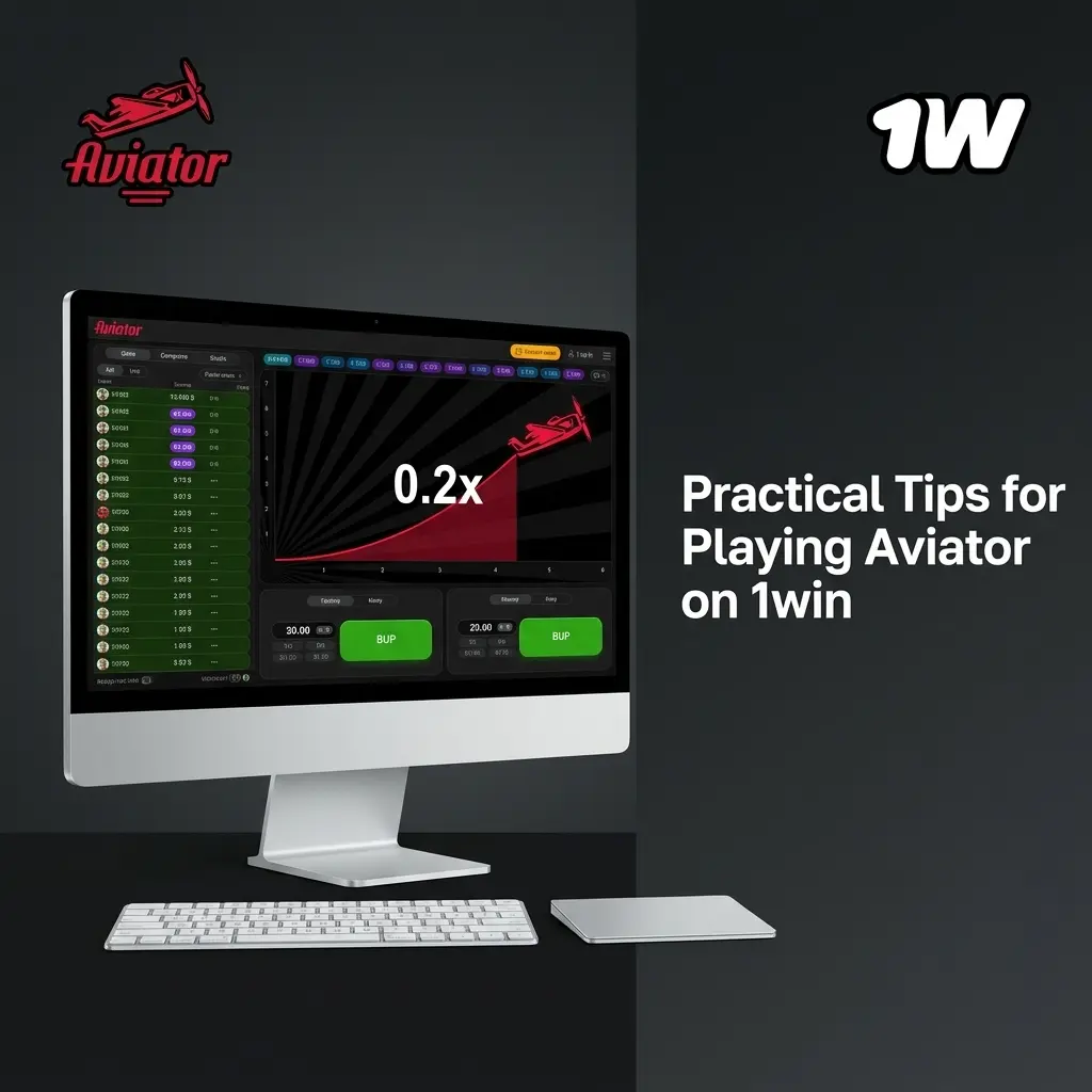 Practical tips for playing Aviator on 1win including bankroll control and interface familiarity strategies