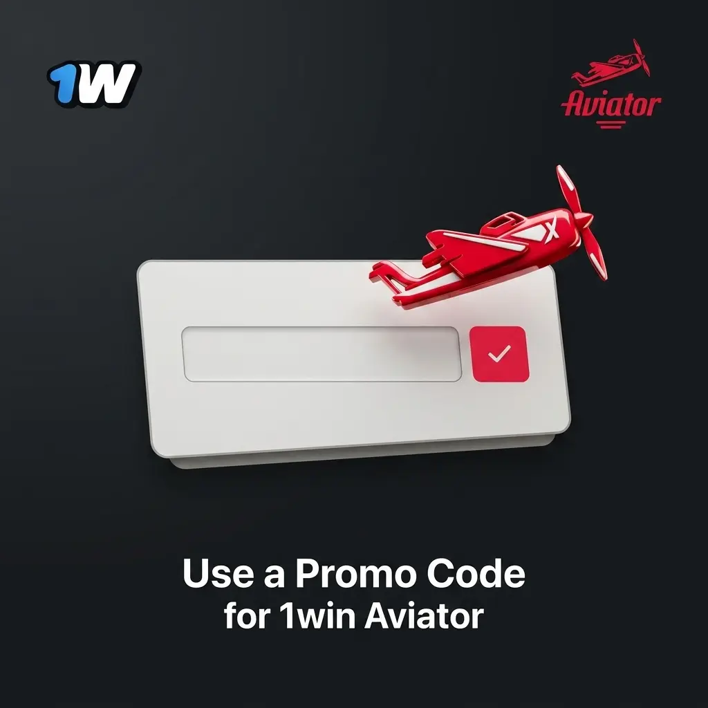 1win Aviator promo code 1WBIG entry field during registration to unlock welcome bonus on first deposit